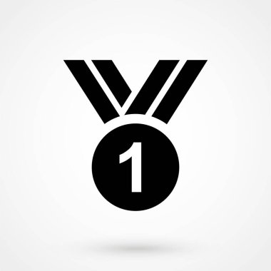 Madalya ikonu. imza tasarımı