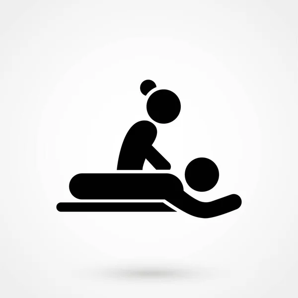 Massage Icon Professional Pixel Perfect Icons Optimized Both Large Small — Vetor de Stock
