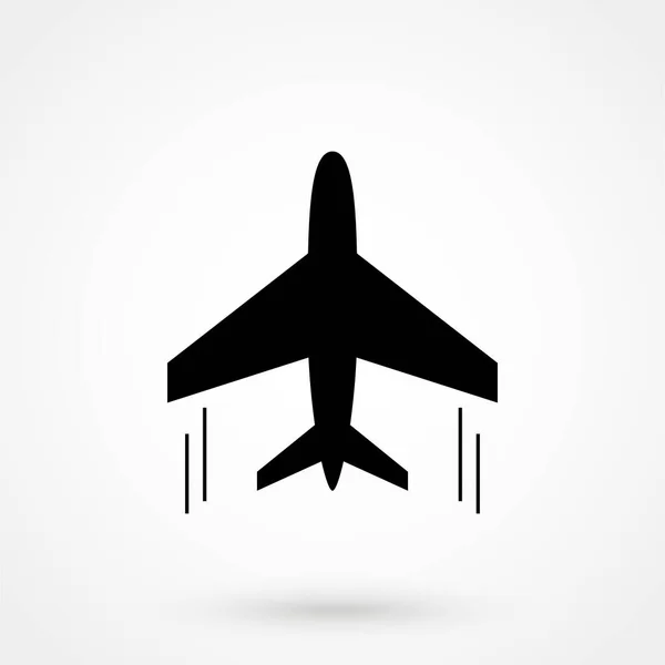 Aviones Vector Icono Para Diseño Del Sitio Web Botón Aplicación — Vector de stock