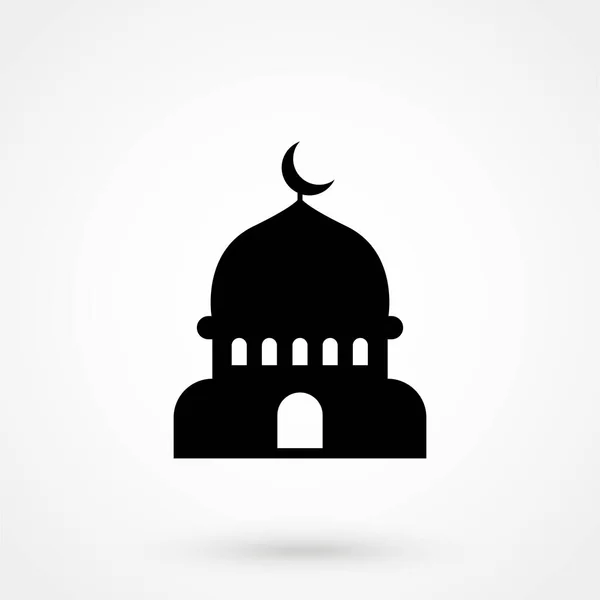 Икона Векторной Мечети Дизайна Веб Сайта Кнопки Мобильного Приложения Логотип — стоковый вектор