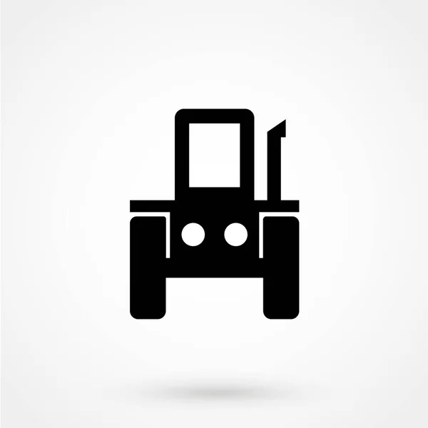 Tractor Icon Illustration Isolated Vector Sign Symbol — Stock Vector