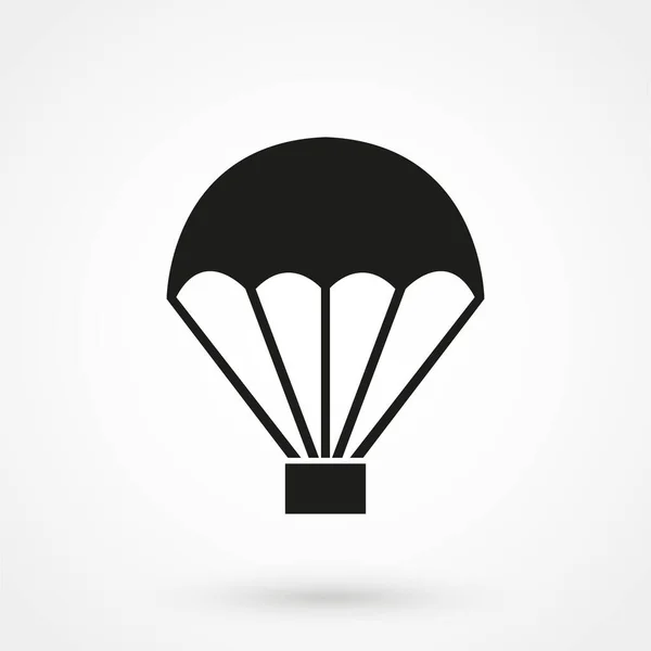 Ícone Vetor Paraquedas Para Seu Web Design Logotipo Ilustração Vetorial — Vetor de Stock
