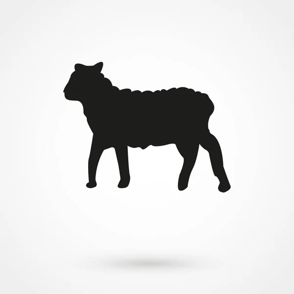 Sheep Icon Vector Design — Stock Vector