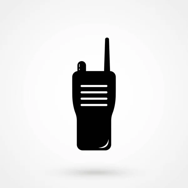 Простой Значок Мобильного Радио — стоковый вектор