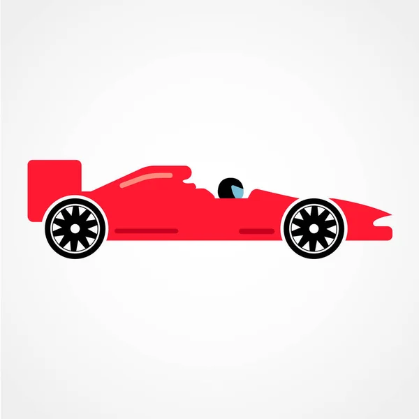 Racing Car Graphic Design Vector Illustration Modern Graphic Elements Web — Stock Vector