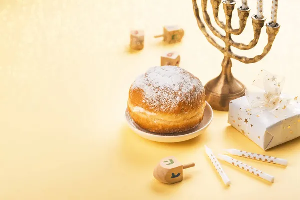 Férias judaicas Hanukkah fundo — Fotografia de Stock