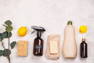 Çeşitli çevre temizleyicileri