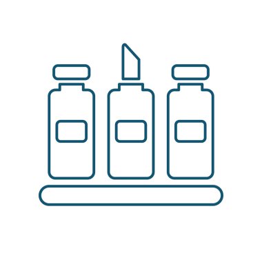 Beyaz arkaplanda sos simgesi vektörü kümesi. Gıda simgesi