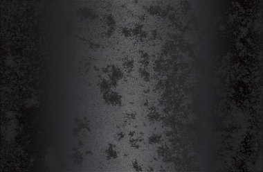 Stresli metal plaka desenli lüks siyah metal gradyan. Vektör illüstrasyonu