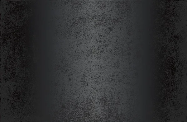 Fond Dégradé Métal Noir Luxe Avec Vieux Papier Affligé Texture — Image vectorielle