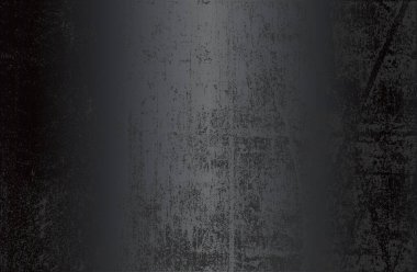 Stresli metal plaka desenli lüks siyah metal gradyan. Vektör illüstrasyonu