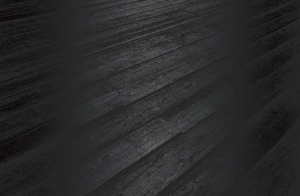 Fondo Gradiente Metal Negro Lujo Con Textura Parquet Madera Dificultades — Vector de stock