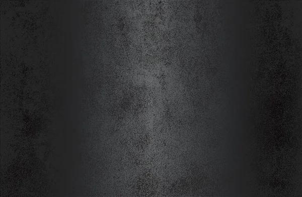 Çatlamış beton dokusuna sahip lüks siyah metal gradyan arka plan. Vektör illüstrasyonu