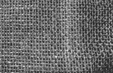 Örgü dokuma kumaşının sıkıntılı dokusu. Grunge 'un arka planı. soyut yarım ton vektör çizimi