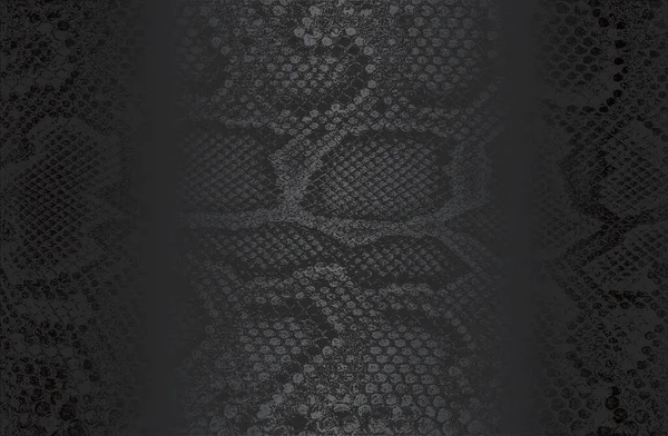 Stresli timsah, yılan, timsah derisi deri dokusuna sahip lüks siyah metal gradyan. Vektör illüstrasyonu