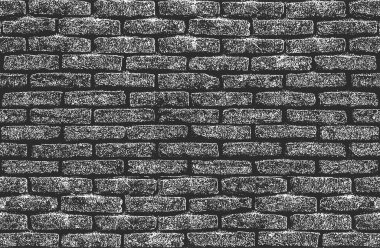 Eski tuğla duvarın sıkıntılı örtülü dokusu, grunge arkaplan. soyut vektör illüstrasyonu.