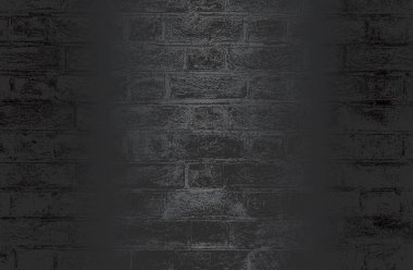 Duvar dokusunda sıkıntı olan lüks siyah metal gradyan arkaplan. Vektör illüstrasyonu