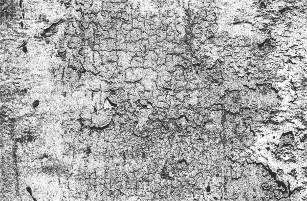 Texture Recouvrement Détériorée Béton Fissuré Pierre Asphalte Arrière Plan Grunge — Image vectorielle