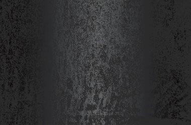 Stresli metal plaka desenli lüks siyah metal gradyan. Vektör illüstrasyonu