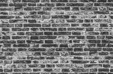 Eski tuğla duvarın sıkıntılı örtülü dokusu, grunge arkaplan. soyut vektör illüstrasyonu.