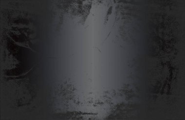 Stresli metal plaka desenli lüks siyah metal gradyan. Vektör illüstrasyonu