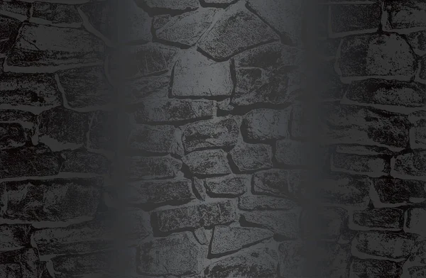 Duvar Dokusunda Sıkıntı Olan Lüks Siyah Metal Gradyan Arkaplan Vektör — Stok Vektör