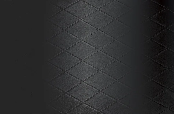 落ち込んだモザイク タイル 舗装石のテクスチャと豪華な黒の金属グラデーションの背景 ベクターイラスト — ストックベクタ