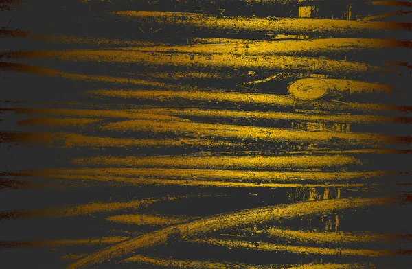 Роскошный Черный Золотой Золотой Медный Бронзовый Металлический Фон Унылой Деревянной — стоковый вектор
