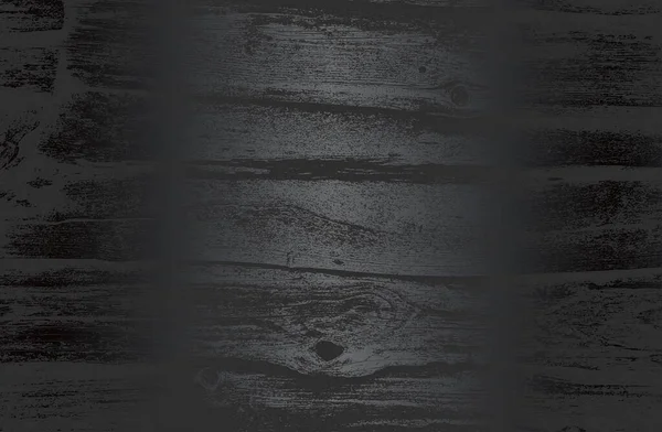 落ち込んだ木製の寄木細工の質感と豪華な黒の金属グラデーションの背景 ベクターイラスト — ストックベクタ