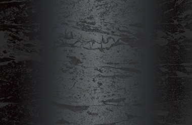 Çatlamış beton dokusuna sahip lüks siyah metal gradyan arka plan. Vektör illüstrasyonu