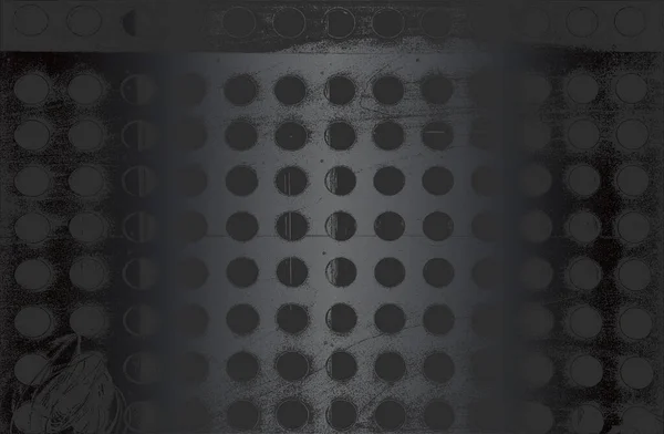 色彩艳丽的黑色金属梯度背景 金属板质感不佳 矢量说明 — 图库矢量图片