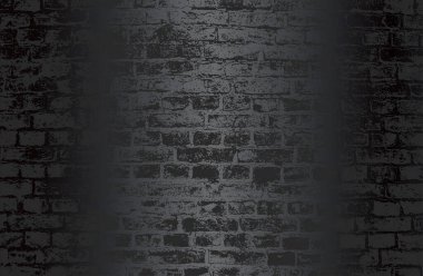 Duvar dokusunda sıkıntı olan lüks siyah metal gradyan arkaplan. Vektör illüstrasyonu