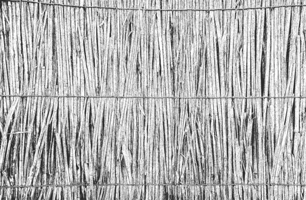 Distressed Overlay Weidenrebe Textur Grunge Schwarz Weißer Hintergrund Abstrakte Halbtonvektorillustration — Stockvektor