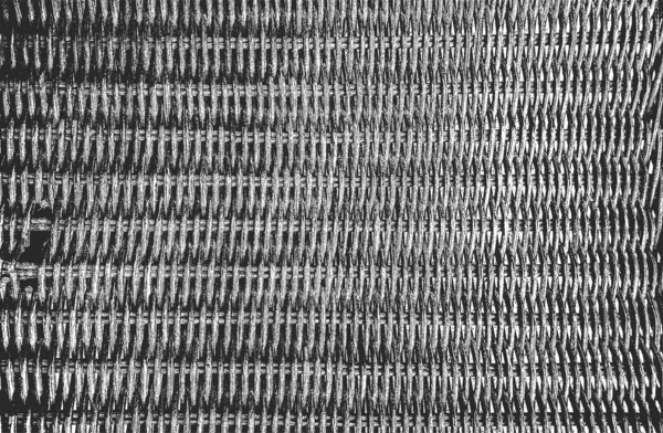 Distressed Overlay Weidenrebe Textur Grunge Schwarz Weißer Hintergrund Abstrakte Halbtonvektorillustration — Stockvektor