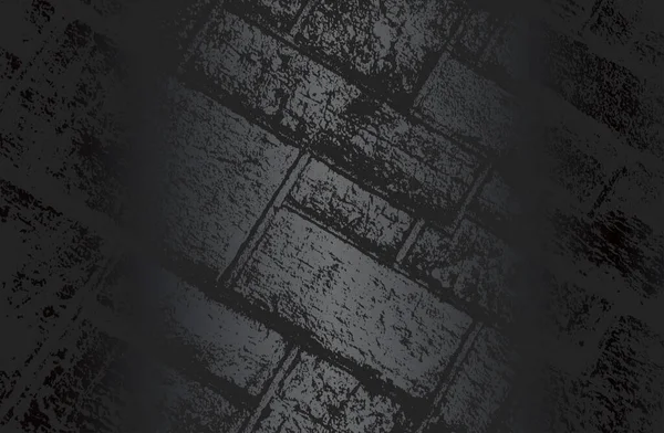 Duvar dokusunda sıkıntı olan lüks siyah metal gradyan arkaplan. Vektör illüstrasyonu