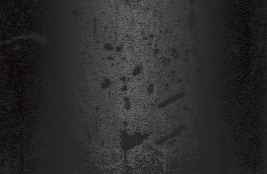 Çatlamış beton dokusuna sahip lüks siyah metal gradyan arka plan. Vektör illüstrasyonu