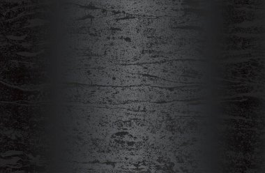 Çatlamış beton dokusuna sahip lüks siyah metal gradyan arka plan. Vektör illüstrasyonu