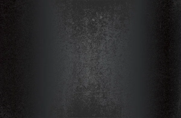 Çatlamış beton dokusuna sahip lüks siyah metal gradyan arka plan. Vektör illüstrasyonu