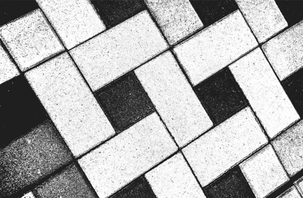 Tísnivá Překrytí Textury Keramických Dlaždic Mozaiky Dlažební Kameny Ornamentem Grunge — Stockový vektor