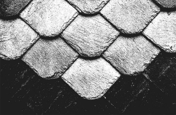 Texture Recouvrement Perturbée Carreaux Céramique Mosaïque Pavés Avec Ornement Arrière — Image vectorielle