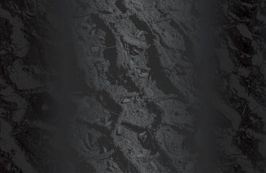 Zeminde lastik izleri olan lüks siyah metal gradyan arka plan. Vektör illüstrasyonu