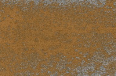 Paslı, soyulmuş metalin sıkıntılı örtülü dokusu. Grunge 'un arka planı. soyut yarım ton vektör çizimi