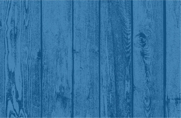 Distressed Overlay Bue Kayu Plank Tekstur Grunge Latar Belakang Gambar - Stok Vektor