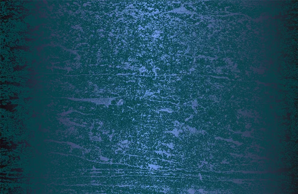 Luxury Blue Metal Gradient Background Distressed Metal Plate Texture Vector — ストックベクタ