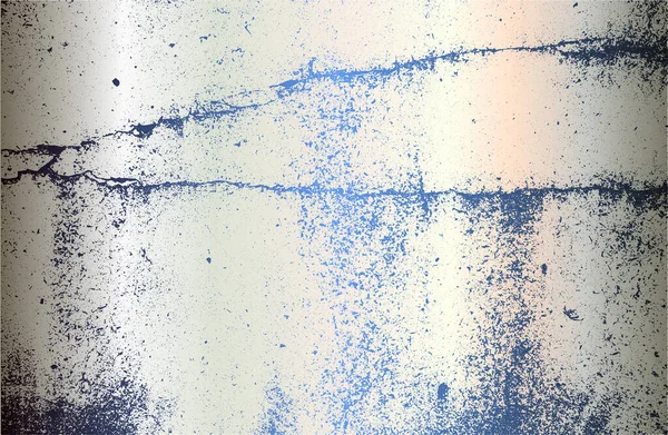 Luxury Blue Pearl Metal Gradient Background Distressed Cracked Concrete Texture — Image vectorielle