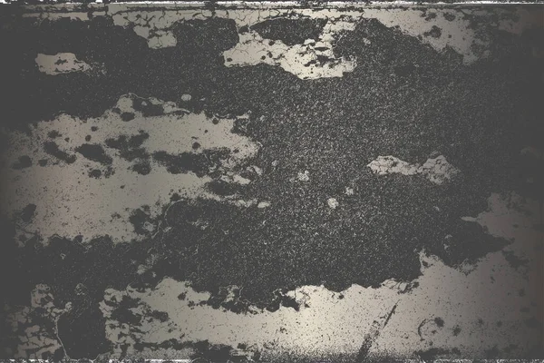 Fond Dégradé Métal Noir Luxe Avec Texture Plaque Métallique Détresse — Image vectorielle