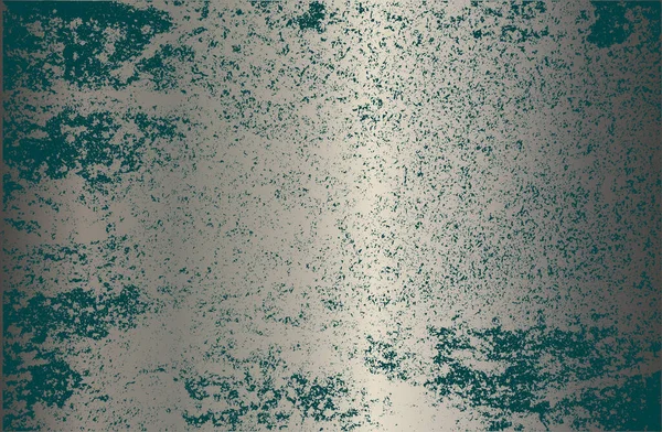 Fond Dégradé Métal Bleu Luxe Avec Texture Plaque Métallique Détresse — Image vectorielle