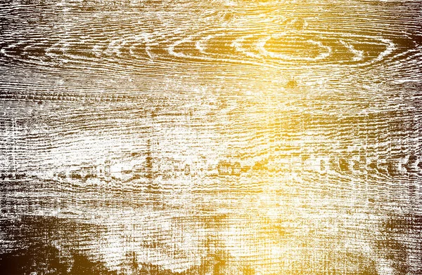 Luxus Goldenen Metallgefälle Hintergrund Mit Beunruhigt Ziegelwand Textur Vektorillustration — Stockvektor