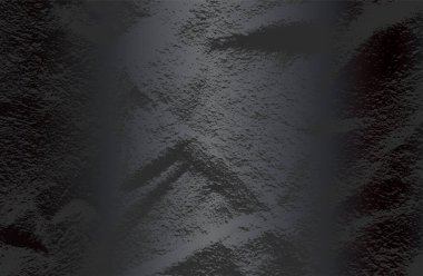 Çatlamış beton dokusuna sahip lüks siyah metal gradyan arka plan. Vektör illüstrasyonu