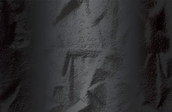 Çatlamış beton dokusuna sahip lüks siyah metal gradyan arka plan. Vektör illüstrasyonu